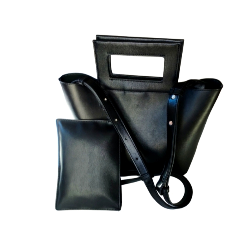 FRENCH CONNECTION Corey Small Tote Women's Black crossbody bag